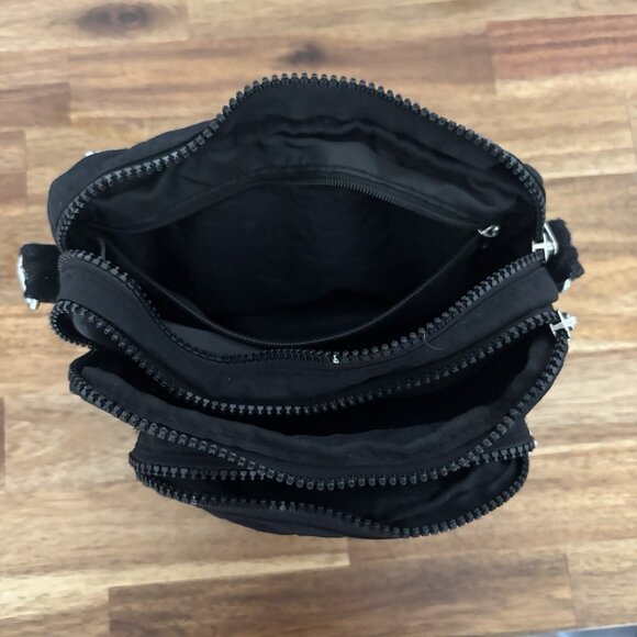 VTG Disney World 2 In 1 Fanny Pack / Crossbody Bag Purse Black Unisex Trip Parks - Picture 10 of 13